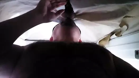 Düz züppe emdi at the gloryhole