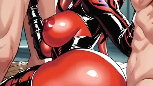Hentai anime - beni sikmek için kocamı saksoyla sikmek isteyerek uyandım