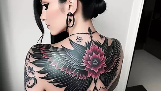 Kadın dövme tasarımlar