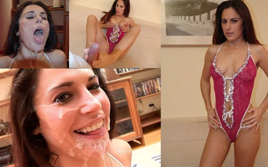 En sarkmış yüz sikişi ve yüze boşalma