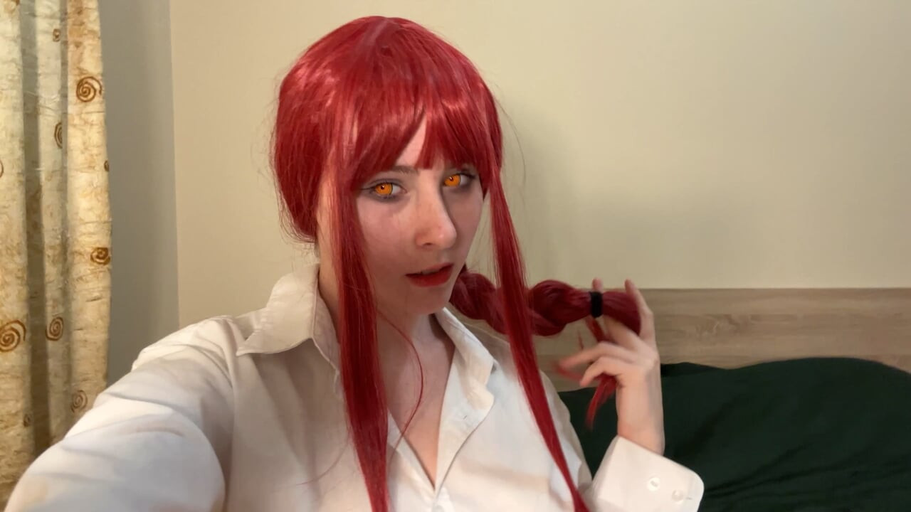 Anime Power UwU Bed Ride - Dripping Dildo Playtime