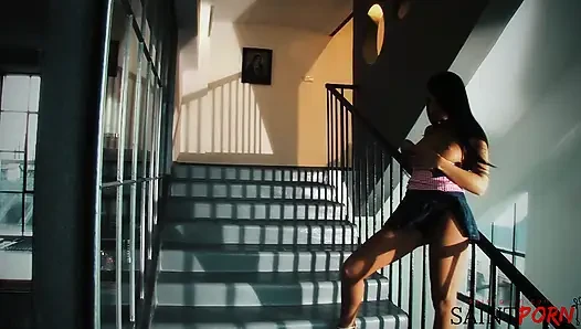 Jasmine luna gold amını siktiriyor