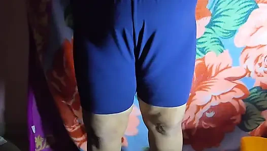 Tamil desi teyze tam çıplak dans ediyor