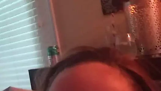 sarışın alma KEDİ yaladı