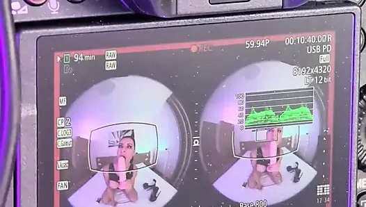 Billie Star ile kamera arkası