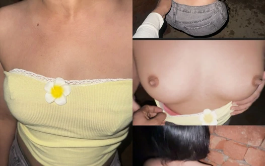 Yabancı açık havada seks