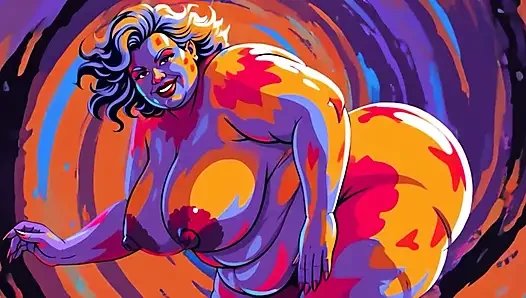 Ai iri güzel gorlock kadın çıplak dans