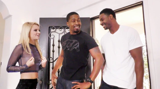 Riley star ırklararası üçlü seks ile bbc