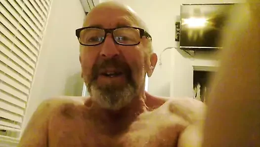 Laid back jerk off session