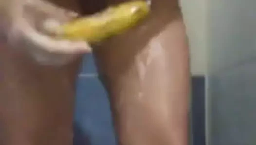 Masturbare cu banana