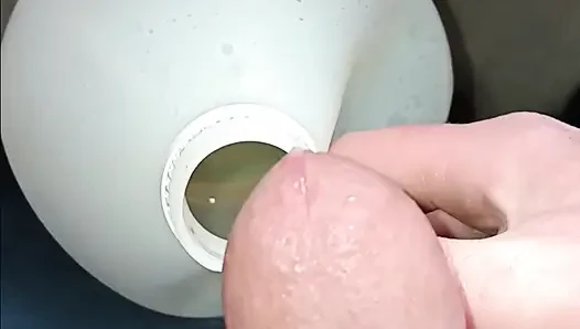 Bottle Peeing in A Storage Unit