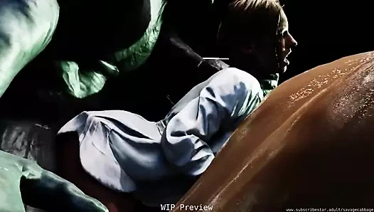 Savage lahana ateşli 3 boyutlu seks hentai derlemesi -89