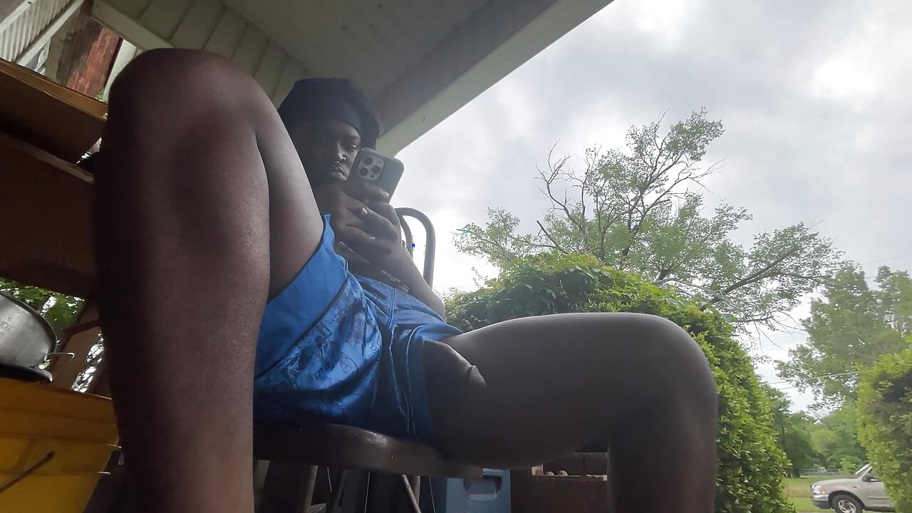 I Got Up Early In The Morning Just So I Can Have A Gooning Session On The Front Porch With Me Nutting