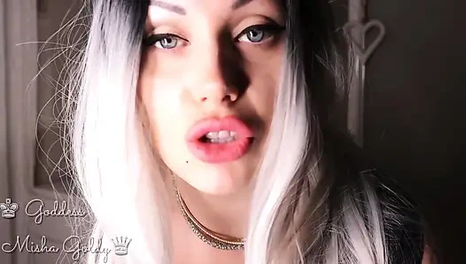 Yönlendirilmeyi, kontrol edilmeyi, aşağılanmayı ve reddedilmeyi arzulayan iyi fikirsiz kuklam gibi orgazmını inkar et!