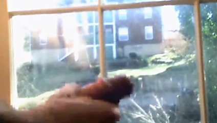 Komşular için pencerede masturbasyon