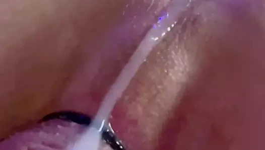 Anal dolgu fışkırtma ve parmak