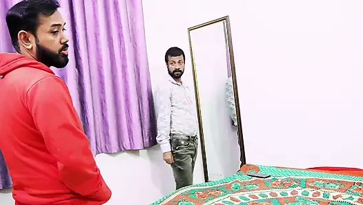 Bir çiftin ve büyük üvey erkek kardeşinin sert üçlü seks hikayesi