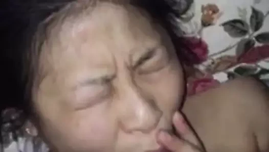 Asya hizmetçi ağız becerdin