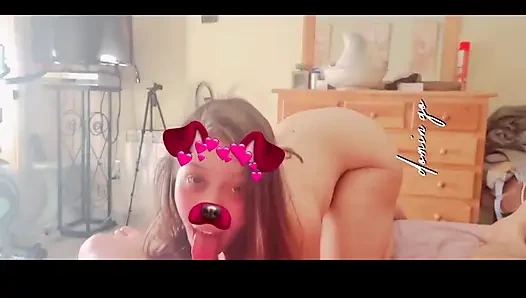 Filtre ile oral seks ve sikiş