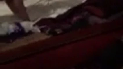 Rubia madura a 4 patas