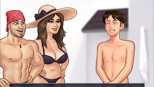 Summertime destan şapkası 66 - belediye başkanının milf karısı için çalışıyor