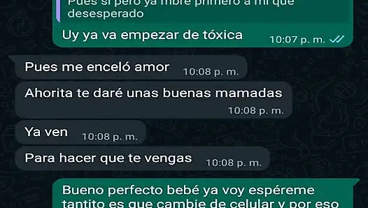 Arkadaşım Oscar'ın patronuyla sohbet ediyorum onu tekrar sikeceğim