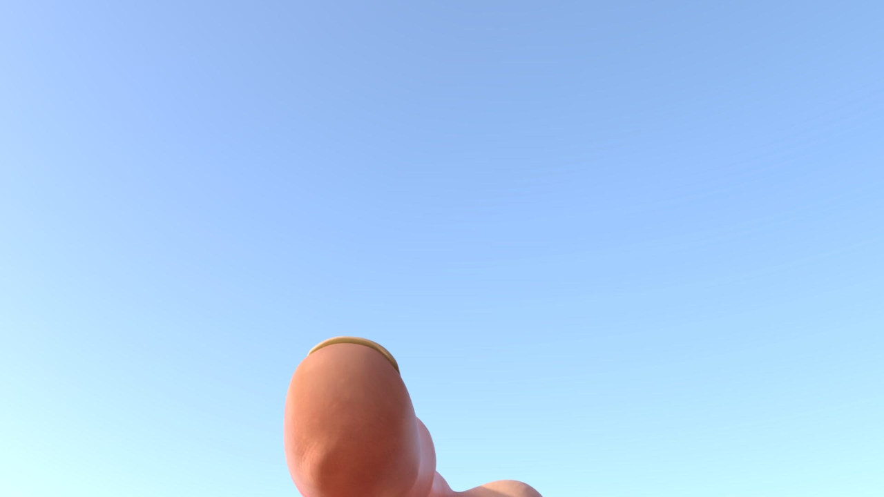 Dev kadın animasyonu 3d