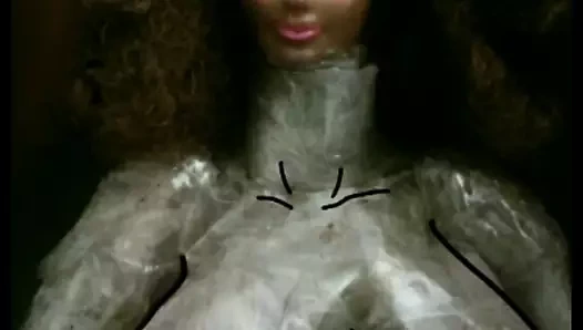 Nerdy Bunnygirl Barbie doll