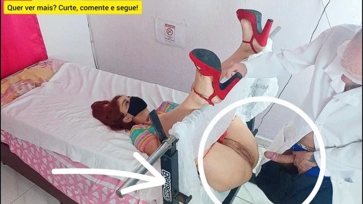 Gynecologist Loses Control and Gets Into That Position"