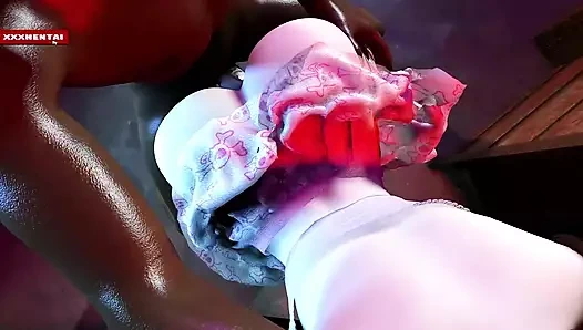 İlahi güzellik, kutsal olmayan kıvrımlar - 3 boyutlu animasyon hentai