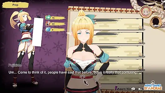 Kaç, elf ninjam! 3 boyutlu oyun bölüm 1