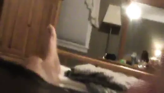 Bj, yapay penis ve çorap ayaklar