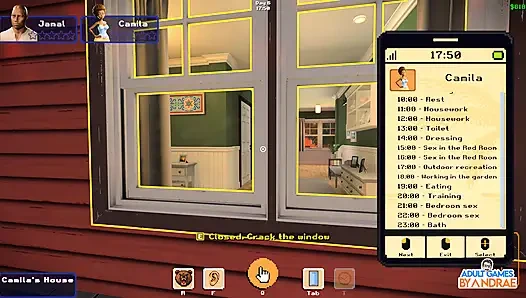 Ep4: camila'nın bahçe egzersizi - seksi komşum 2 (oyun)