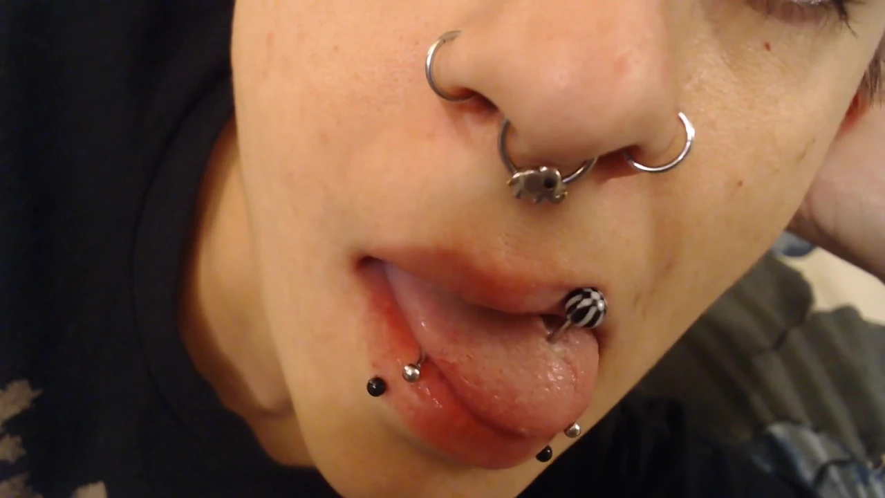 6 Piercings Time to Play Closeup