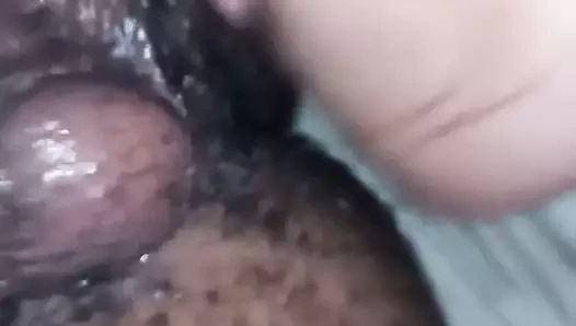 Latina sloppy deepthroat ass licking