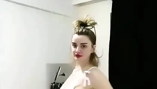 Anal yapan şişko Türk kızı