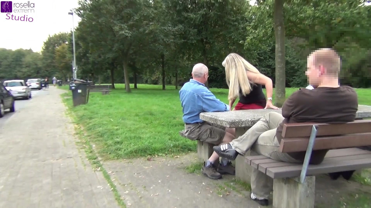 As a public swallowing slut on the road in a Ruhrpott rest area!