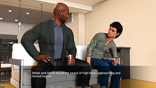 Bir çiftin aşk ve şehvet düeti: ev hanımı gavat kocasının önünde sikiliyor ep.42