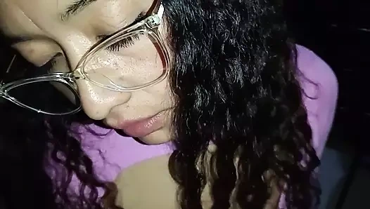 Hot mature masturbates in front of her son's friend