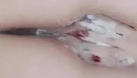 Kızıl Saçlı Milf Duşta Sıçrayışı