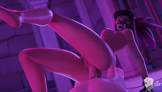 Akali alma bir Creampie içinde ona göt