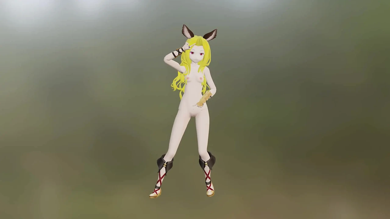 S-Cathacha Pokedance Цвят на косата на русата Smixix