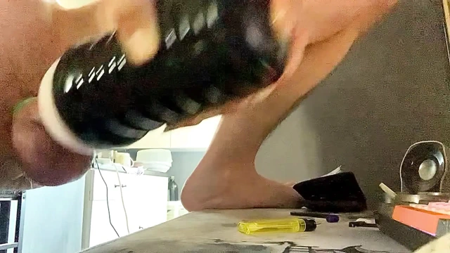 Fleshlight yakın çekim domalma sikişi