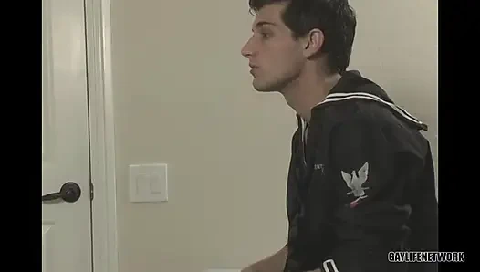 Beddableboys: denizci Sean Corwins büyük yarak doktor Kayl Oriley'i döl içinde bırakıyor