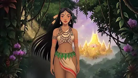 Yapay zekalı yerli kadın- el dorado