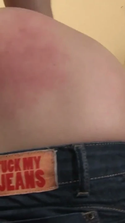Thick Blonde Stepmom In Tight Denim Jeans Gets Nice Facial! | Clip 1