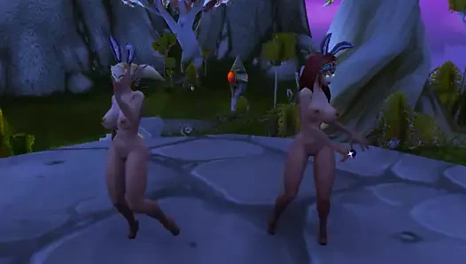 Warcraft belf masturbasyon bebekleri