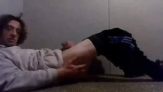 Stripping to My Boxer-briefs and Stroking
