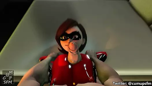 İnanılmazlar - elast kız yüz