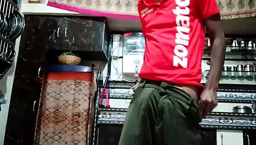 Zomato Delivery Boy Parsul in House Mustravetion Total Hand job  indxdesi